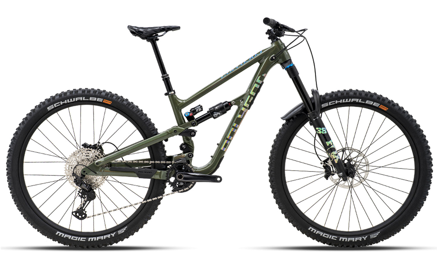 Polygon Collosus N9 Mountain Bike Frame - Lightweight & Durable MTB Frame for Trail & Enduro Riding - Perfect for Off-Road Adventures & Mountain Biking Enthusiasts