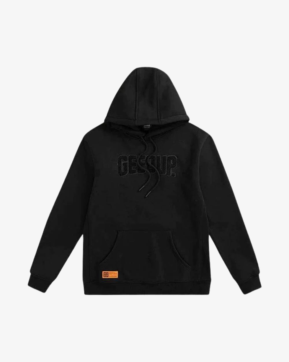 GEEDUP PLAY FOR KEEPS Hoodie - Blackout Edition | Men's Streetwear Pullover | Perfect for Gym, Casual Wear & Urban Fashion