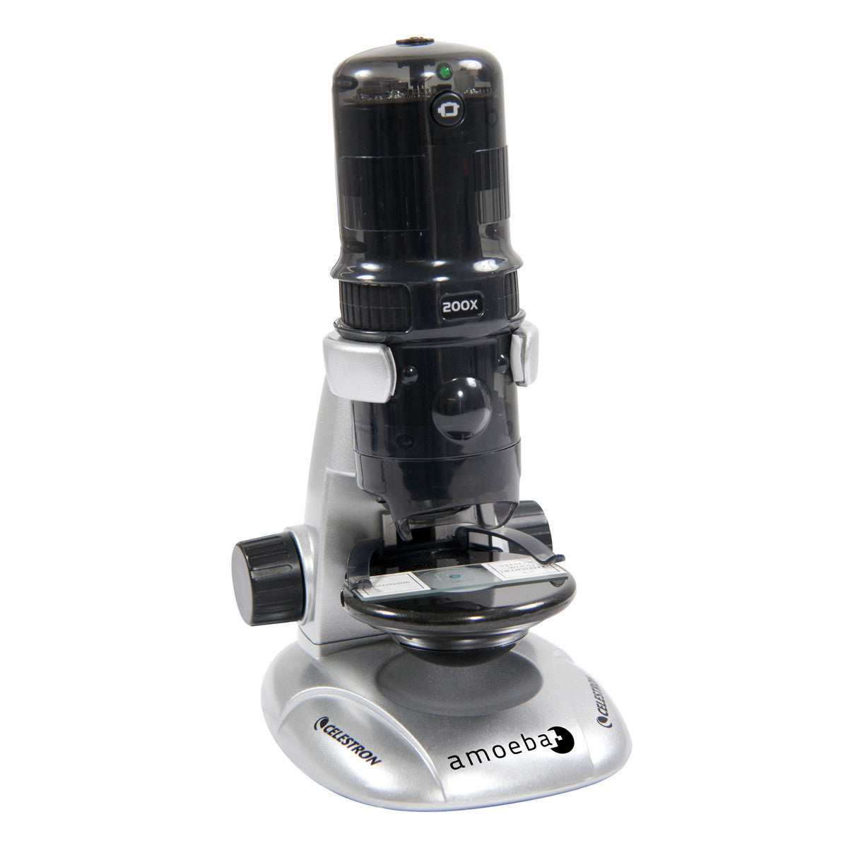 Celestron Amoeba Digital Biological USB Microscope 44326 - High Resolution for Science Education, Lab Research & Hobbyist Exploration