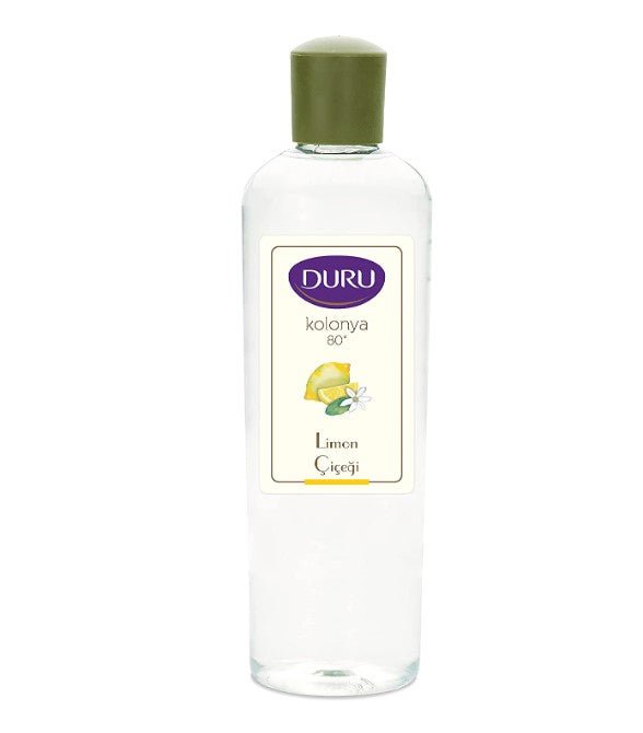Duru Lemon Cologne for Men & Women | Refreshing Kolonya Fragrance | 400ml Bottle | Perfect for Travel, Gym & Everyday Use
