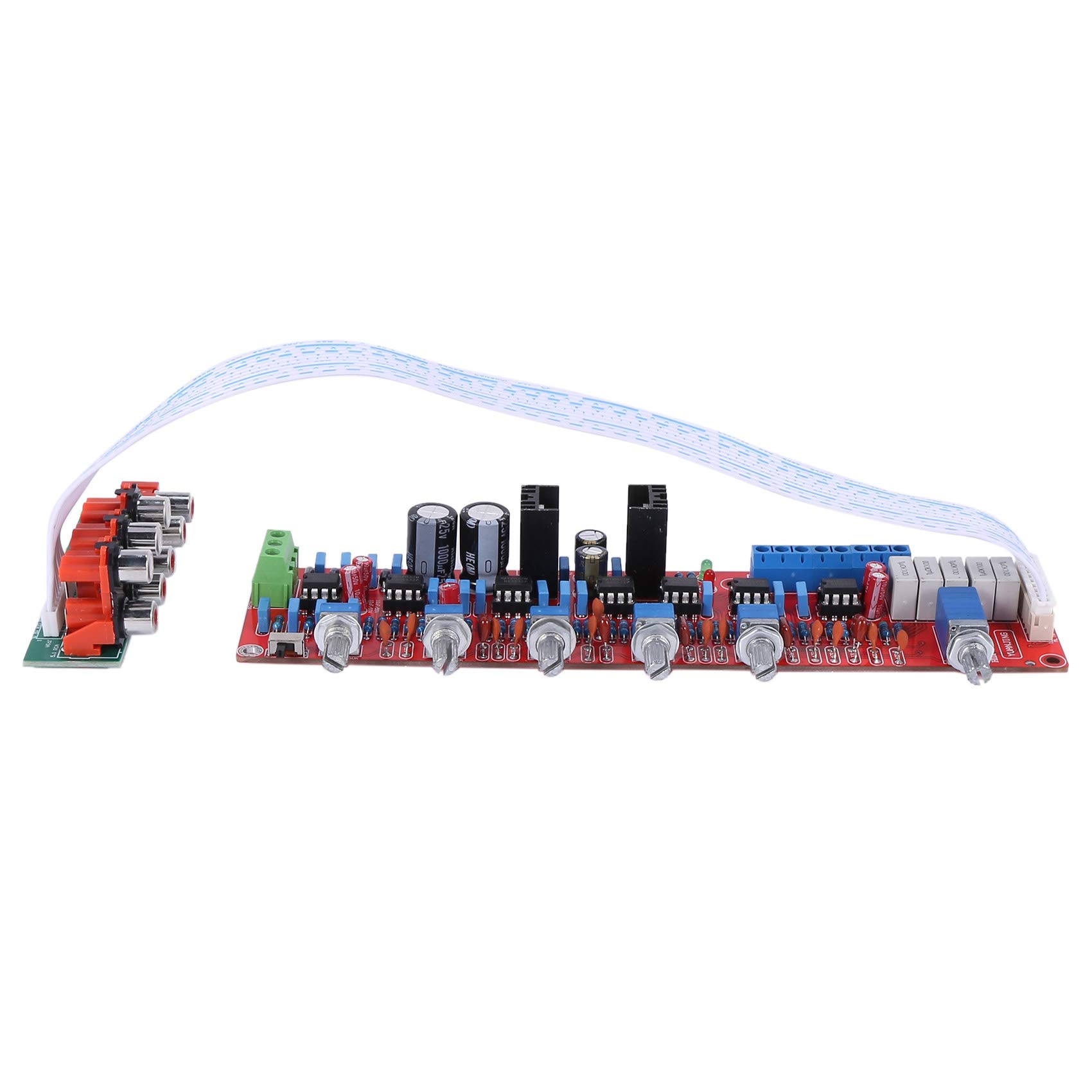 Seprendi NE5532 Preamplifier Board - HIFI 5.1 Channel Tone Control Volume Panel Preamp Mixer for Audio Systems | Home Theater, Studio Recording & DIY Audio Projects
