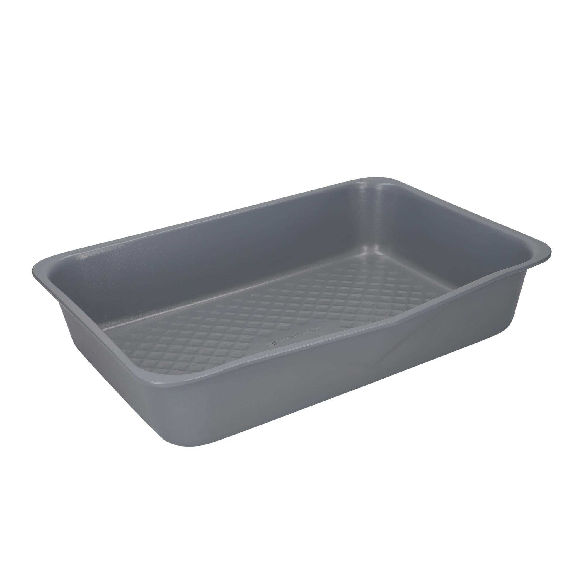 Premium Smart Ceramic Roasting Pans with Durable Non-Stick Coating - Carbon Steel Deep Roaster Trays with Lids - Stackable 2-Piece Set for Oven Baking, Turkey, Chicken, Vegetables - Perfect for Holidays & Family Dinners