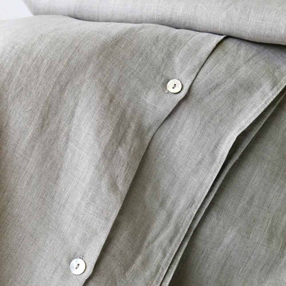 Organic Hemp Linen Quilt Set - King Single Size, Breathable & Eco-Friendly Bedding for All Seasons | Perfect for Cozy Nights, Guest Rooms & Sustainable Home Decor