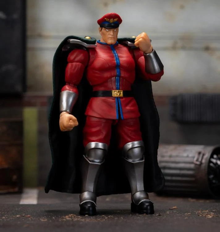 Ultra Street Fighter II: The Final Challengers M. Bison Action Figure - Collectible Video Game Character Toy for Fighting Game Fans - Perfect for Display, Gifts, and Gaming Room Decor