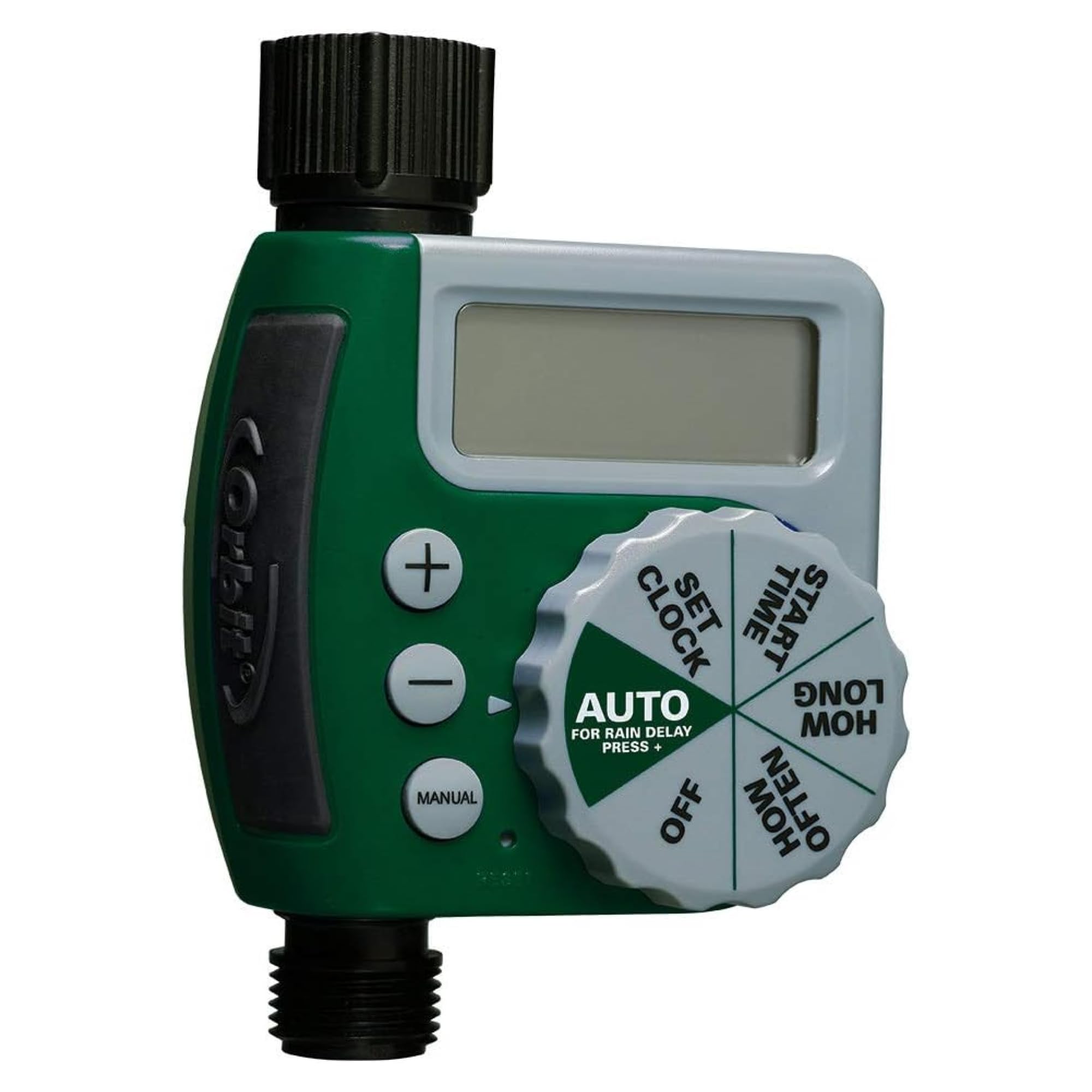 Orbit 62061Z 1-Outlet Programmable Hose Faucet Timer - Smart Watering Controller for Garden, Lawn & Outdoor Plants - Automatic Irrigation System for Sprinklers & Drip Systems