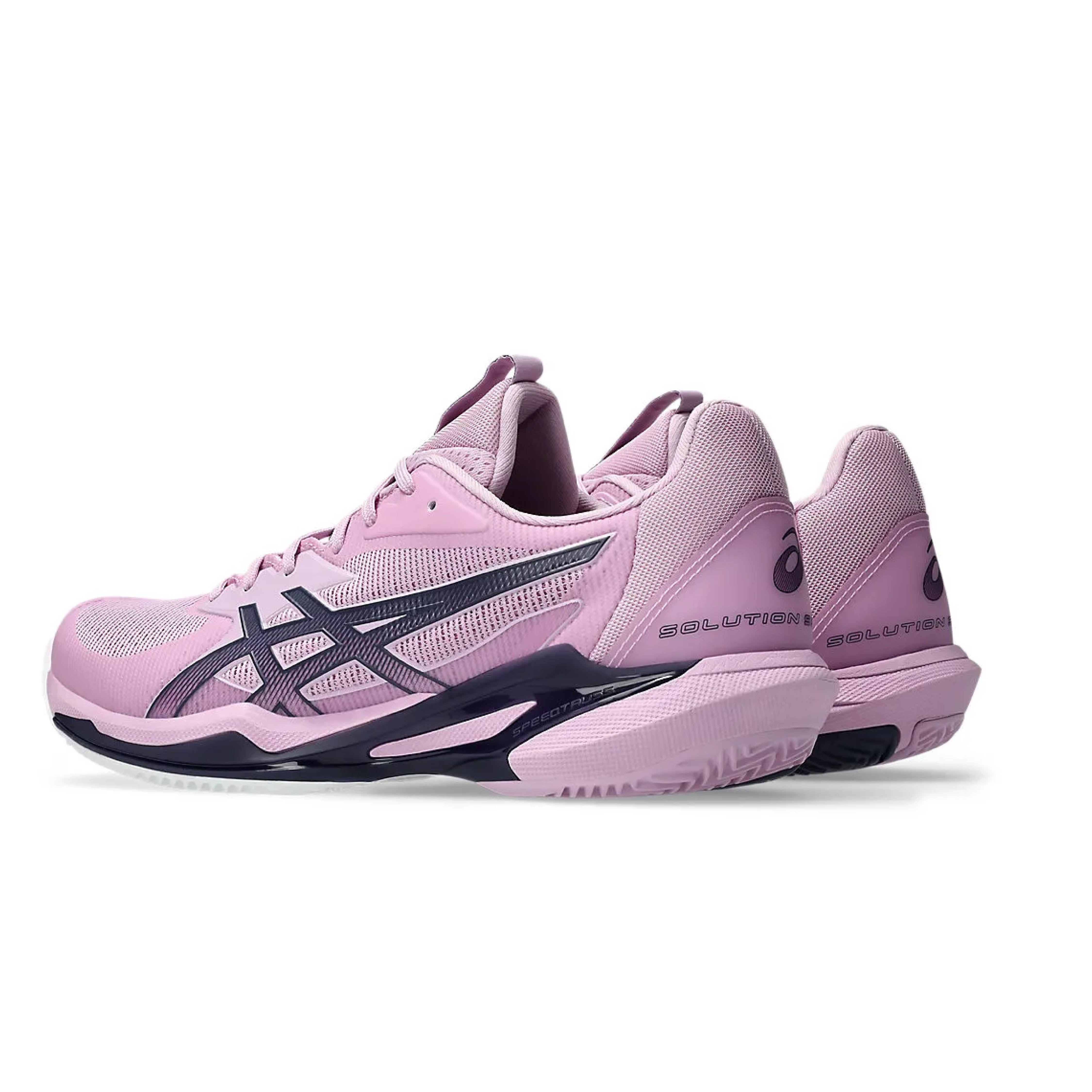 ASICS Solution Speed 3 Women's Tennis Shoes - Lightweight Performance Court Shoes in Ube/Indigo Fog | Perfect for Competitive Matches & Training Sessions