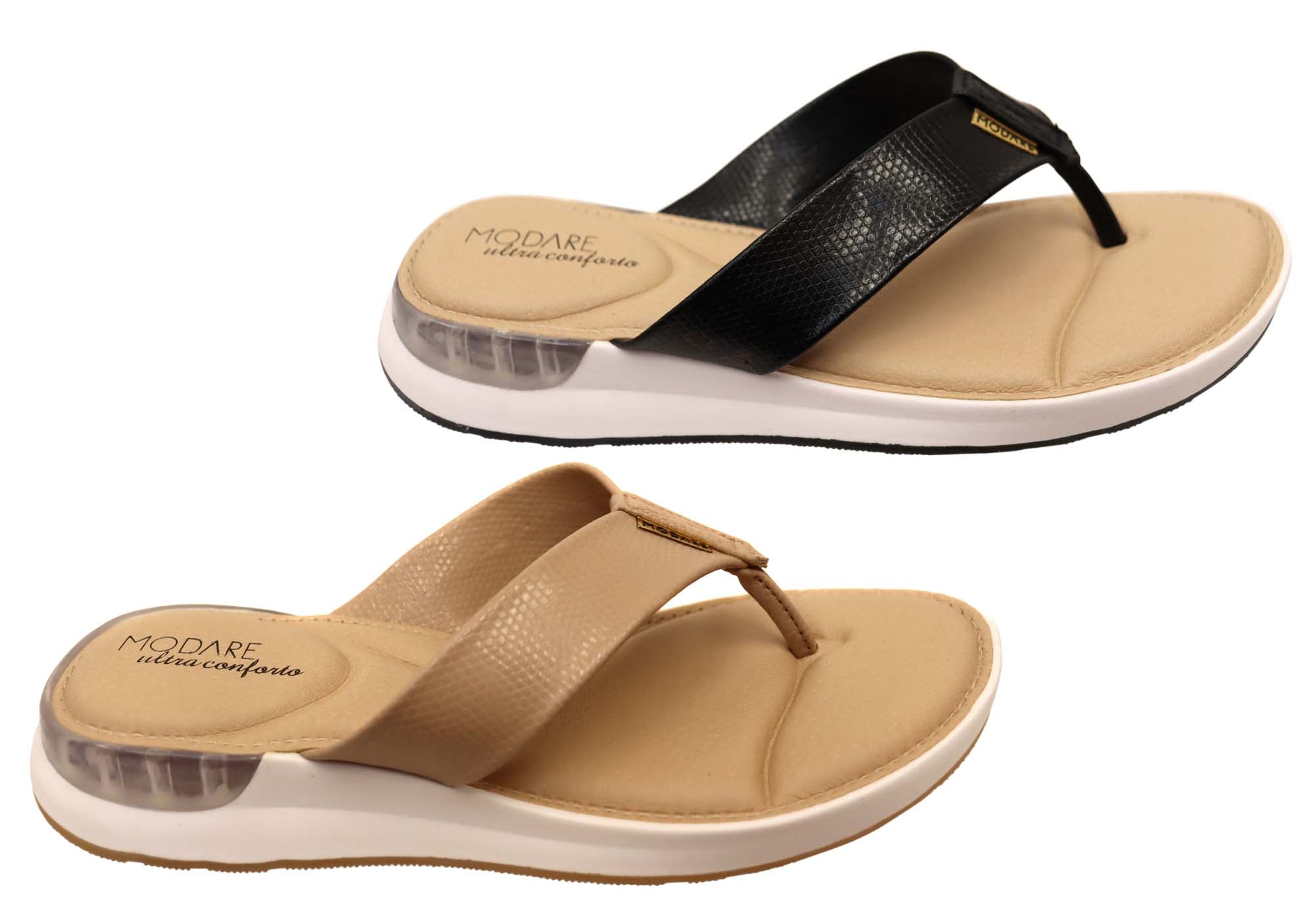 Modare Ultra Comfort Women's Brazilian Thong Sandals - Soft & Breathable for All-Day Wear - Perfect for Beach, Pool, and Summer Outings