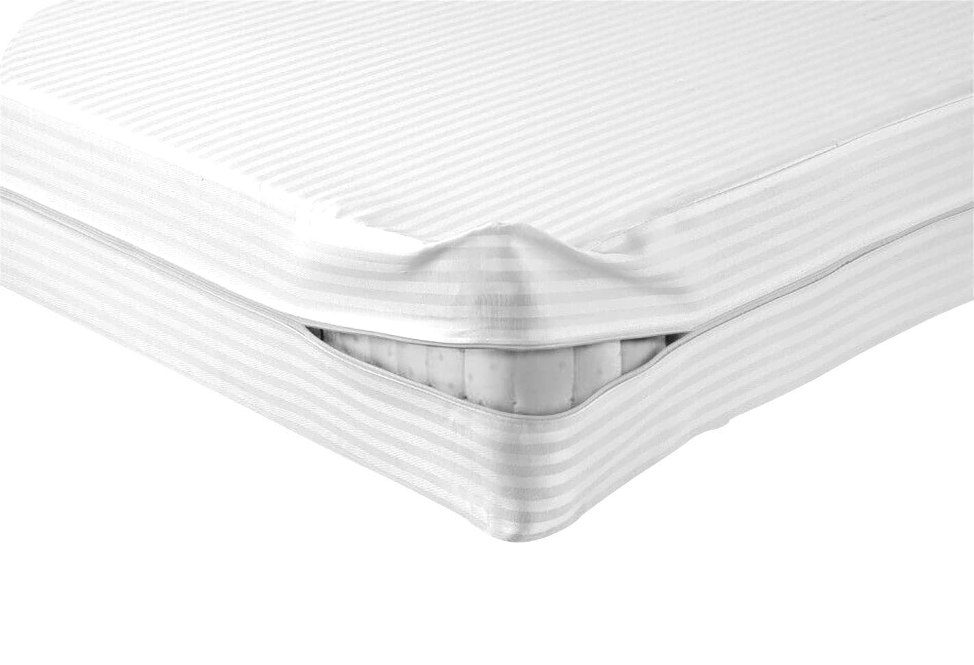 Premium 100% Egyptian Cotton Fitted Sheet - King Size White, 1000 Thread Count, 11