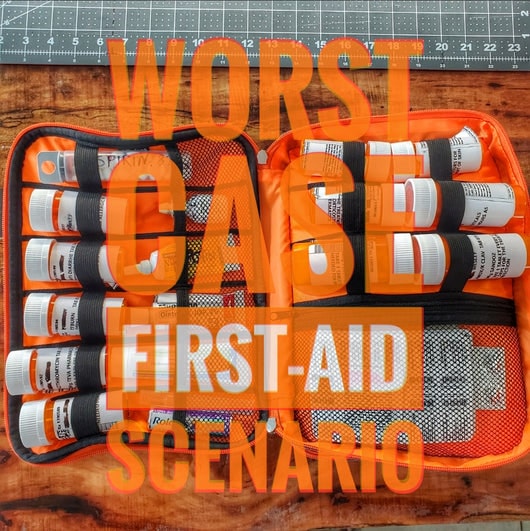 Worst Case Scenario First Aid Guide: Disaster & Wilderness Medical Survival Handbook for Emergency Preparedness, Outdoor Adventures, and Survival Kits
