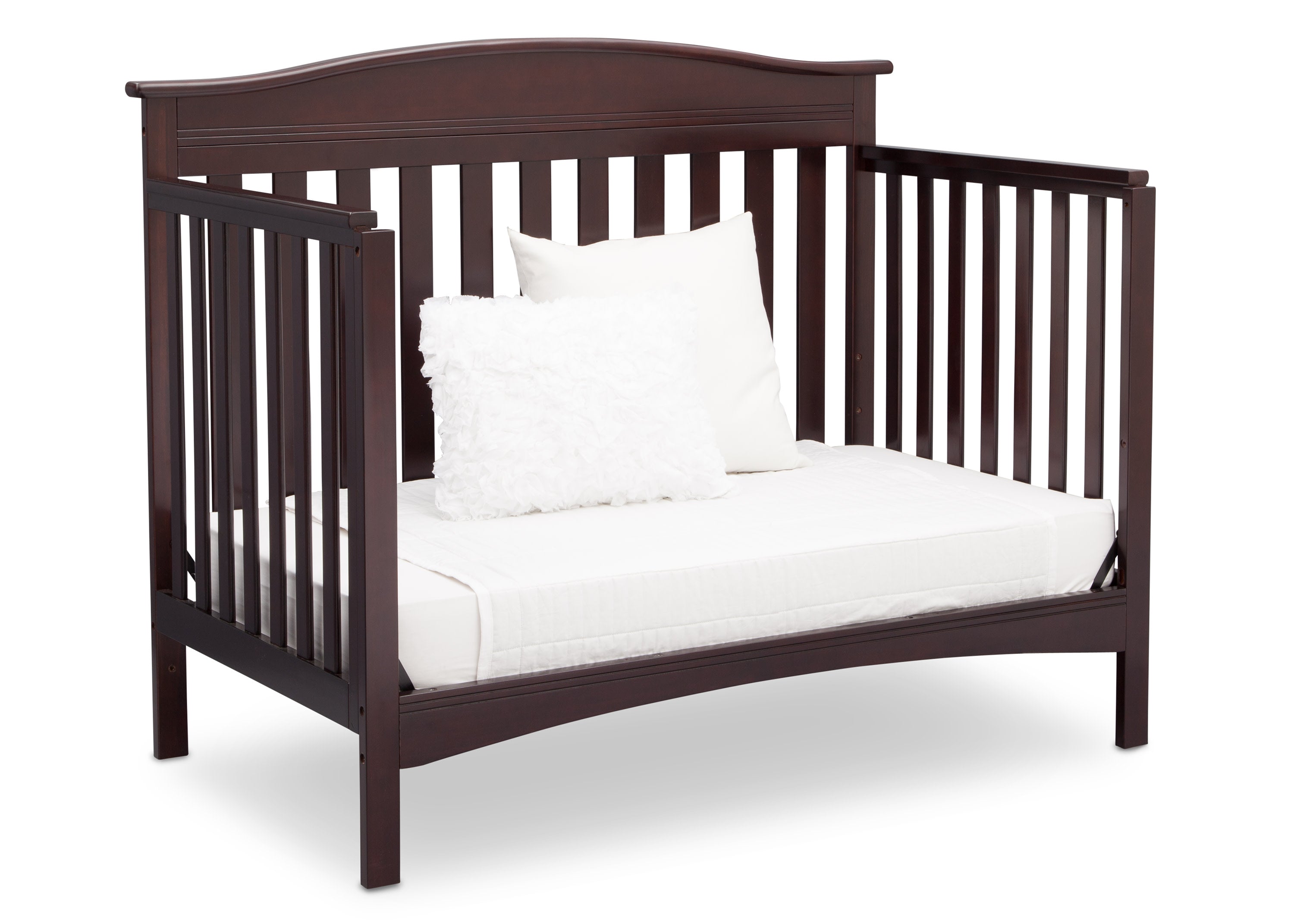 Baker 4-in-1 Convertible Baby Crib - Toddler Bed, Daybed & Full-Size Bed Frame - Safe Nursery Furniture for Boys & Girls - Perfect for Newborns to Teens Bedroom