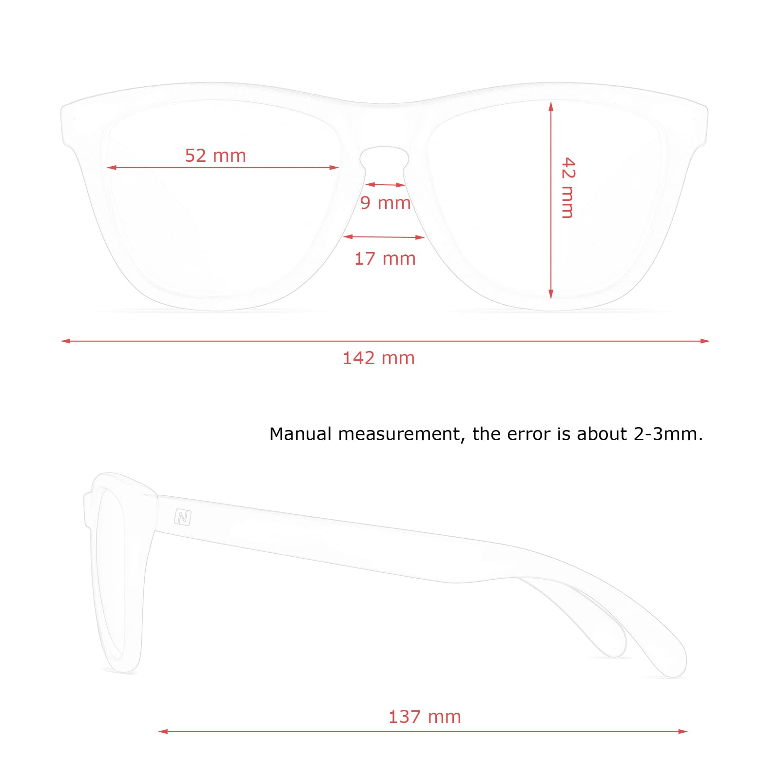 Mirrored Polarized Sunglasses for Running & Fitness - Round & Square UV400 Protection Sunglasses for Men & Women - Perfect for Outdoor Sports, Driving, and Beach Activities