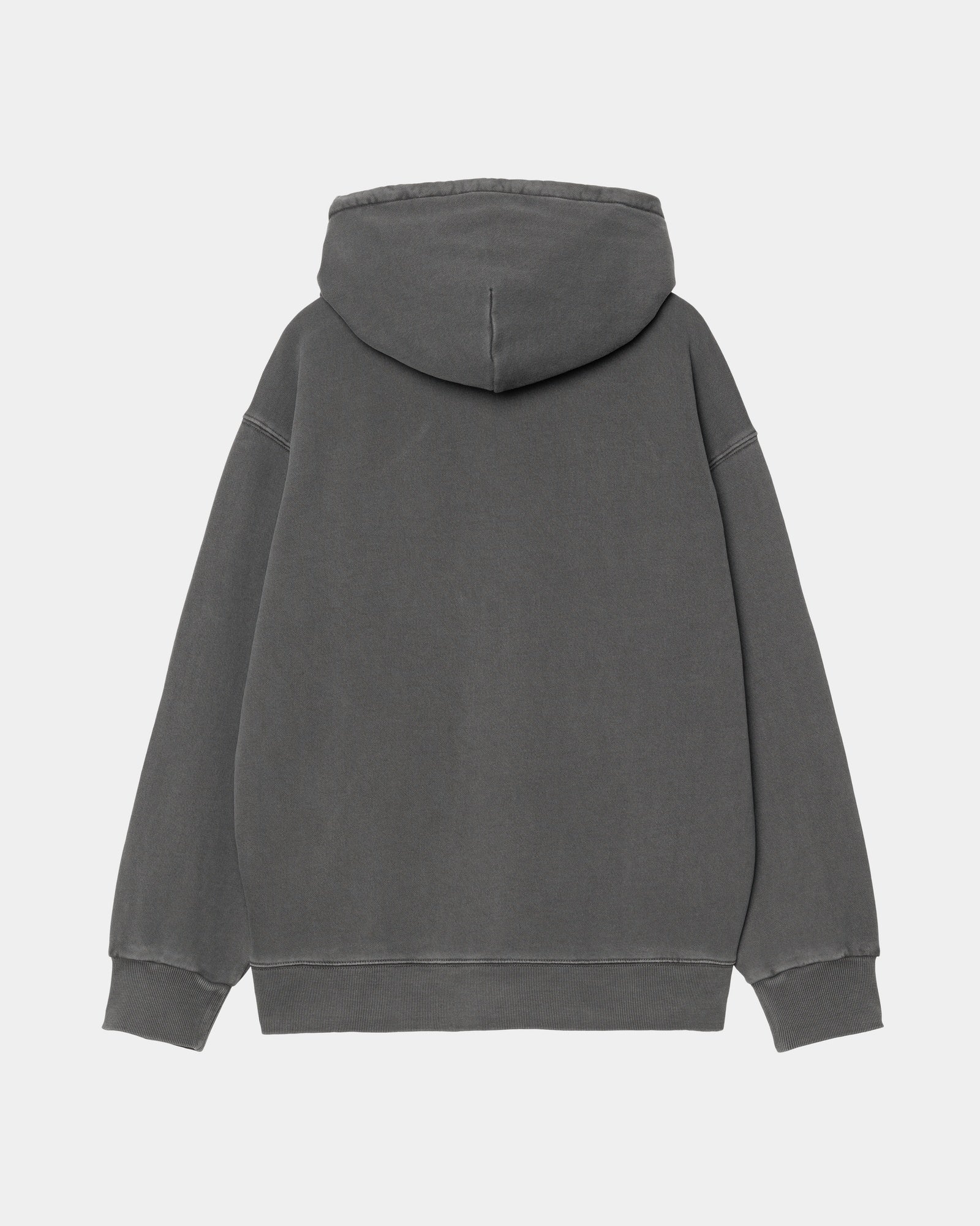 Premium Hooded Nelson Sweatshirt for Men & Women | Soft Cotton Blend | Graphite Grey | Casual Wear, Street Style & Loungewear