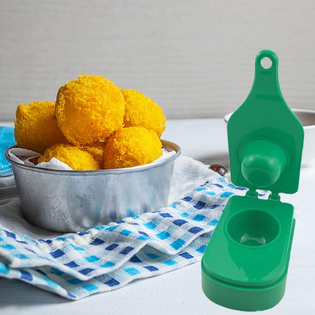 Banana Patacones Mold - Plastic Kitchen Tostones & Meatball Maker - DIY Cooking & Baking Gadget for Latin Cuisine - Perfect for Making Tostones, Meatballs & Fried Plantains