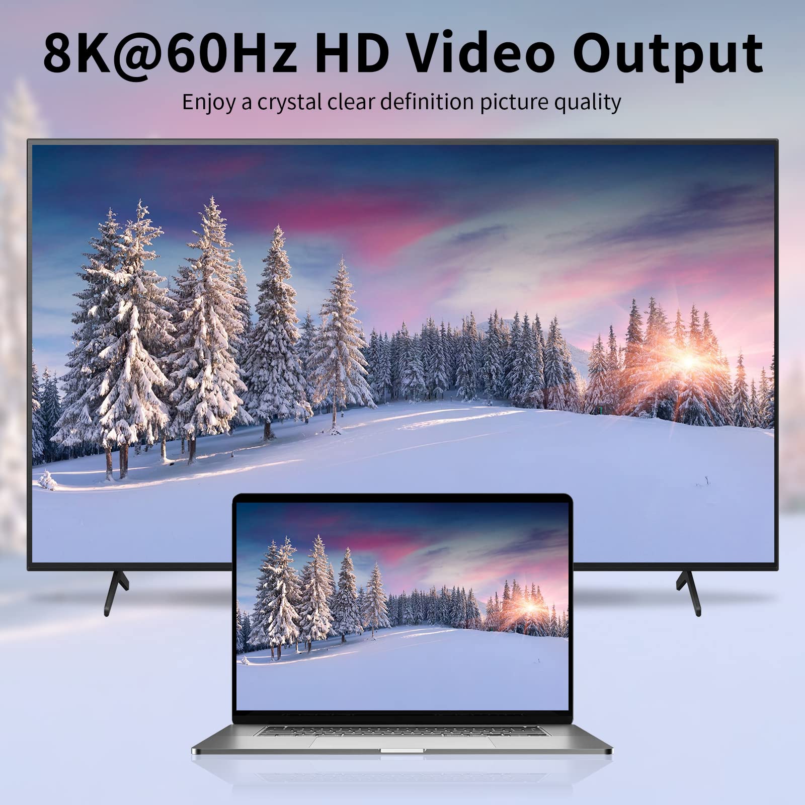 90° USB C Adapter 3Pack - 40Gbps, 240W, 8K Video for MacBook & Steam Deck