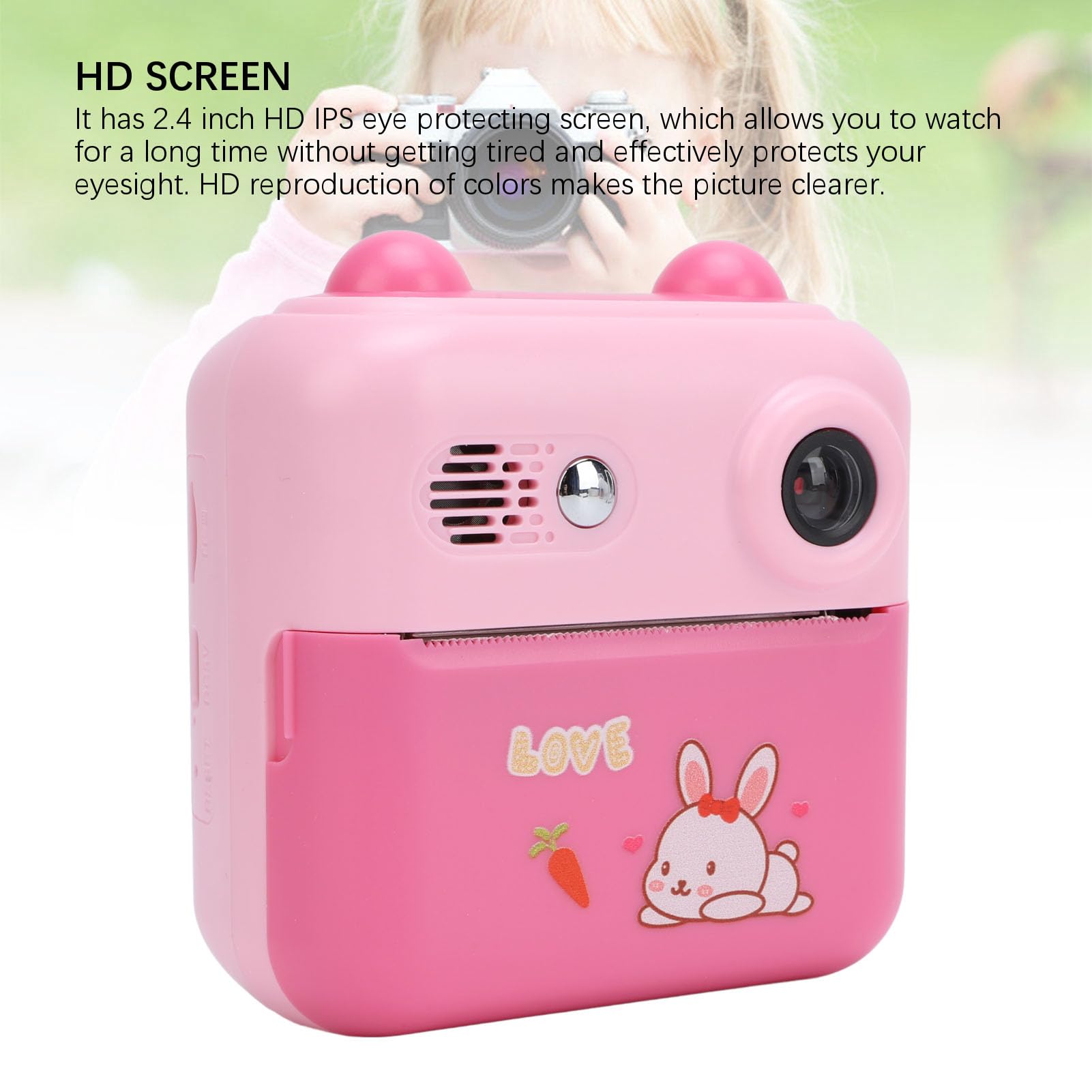 16MP Instant Digital Camera for Kids with 2.4