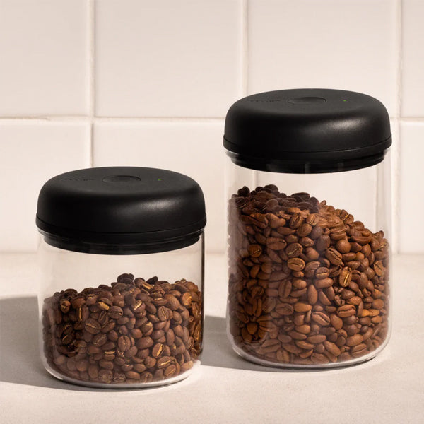 Fellow E Atmos Coffee Vacuum Canister - Airtight Coffee Storage Container for Freshness | Perfect for Home, Office & Travel Use