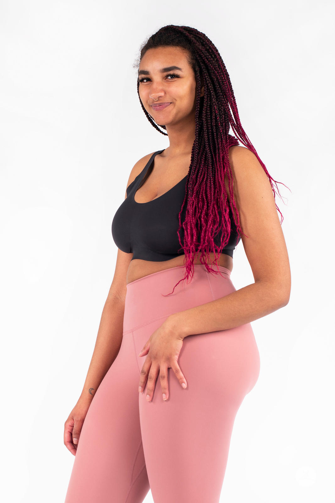 Free Motion Crops - High-Quality Yoga Pants for Women | Comfortable Workout Leggings for Pilates, Running & Gym | Perfect for Active Lifestyles & Athleisure Wear