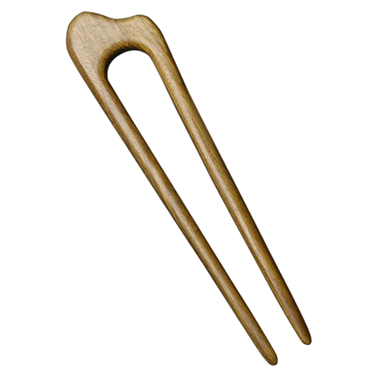 POPETPOP Hair Sticks - U-Shaped Hair Forks for Long Hair, French Bun Pins, Hanfu Hair Clips, Wooden Hair Accessories | Perfect for Updos, Buns, and Traditional Chinese Hanfu Styling