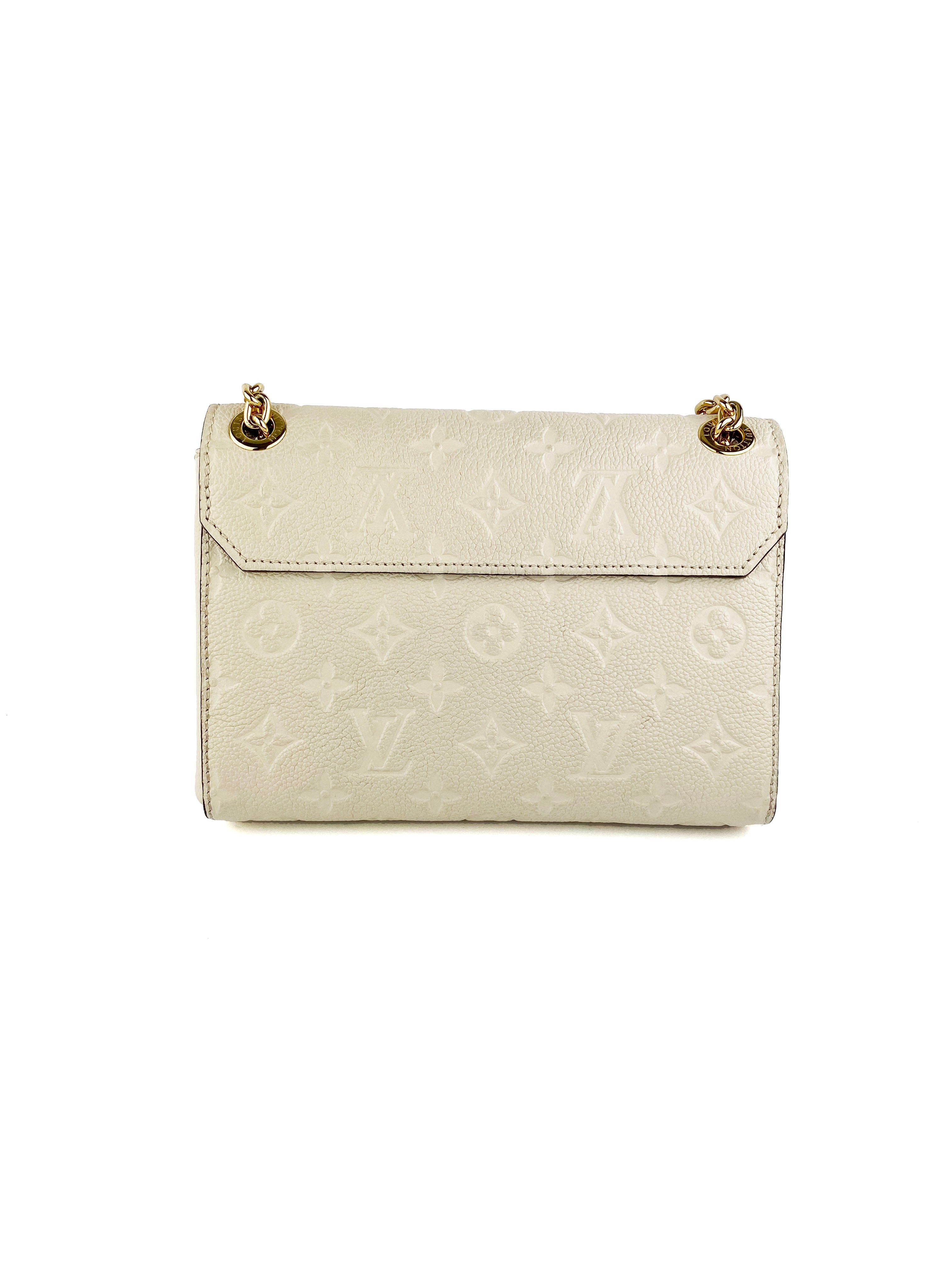 Authentic Louis Vuitton Beige Vavin BB Crossbody Bag - Luxury Leather Handbag for Women, Perfect for Date Night & Office Use