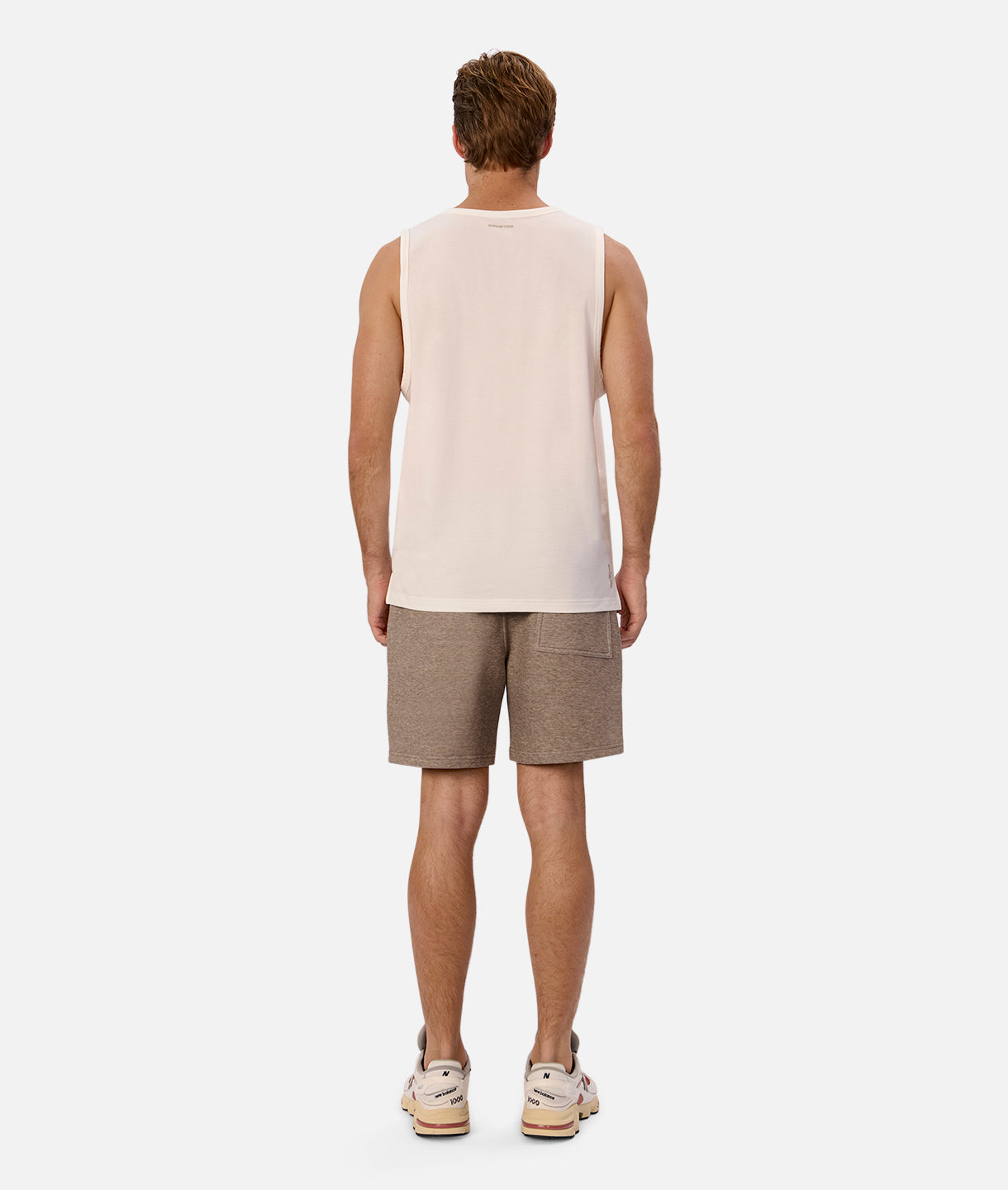 The Tech Track Short - Premium Husk Marle Fabric for Men | Perfect for Running, Gym Workouts & Casual Wear