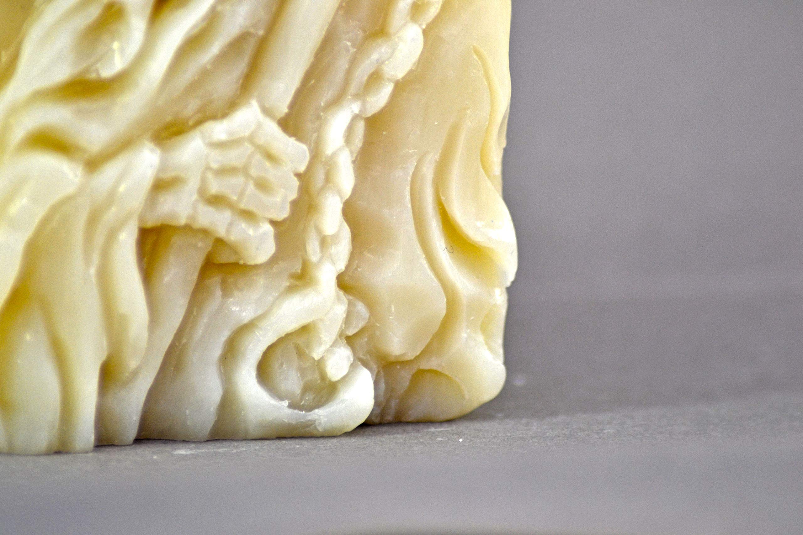 Grim Reaper Silicone Mold for DIY Soap Making, Candle Crafting & Resin Art - Perfect for Halloween Decorations, Cosplay Props & Spooky Party Favors