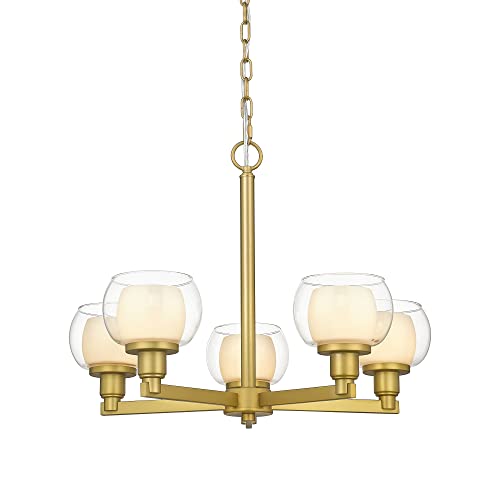 Satin Gold / White / Clear