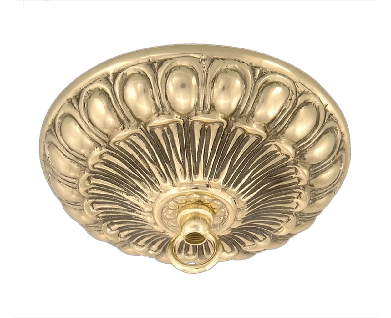 B&P Lamp® Cast Brass Canopy with Polished Brass Finish - 5 1/8