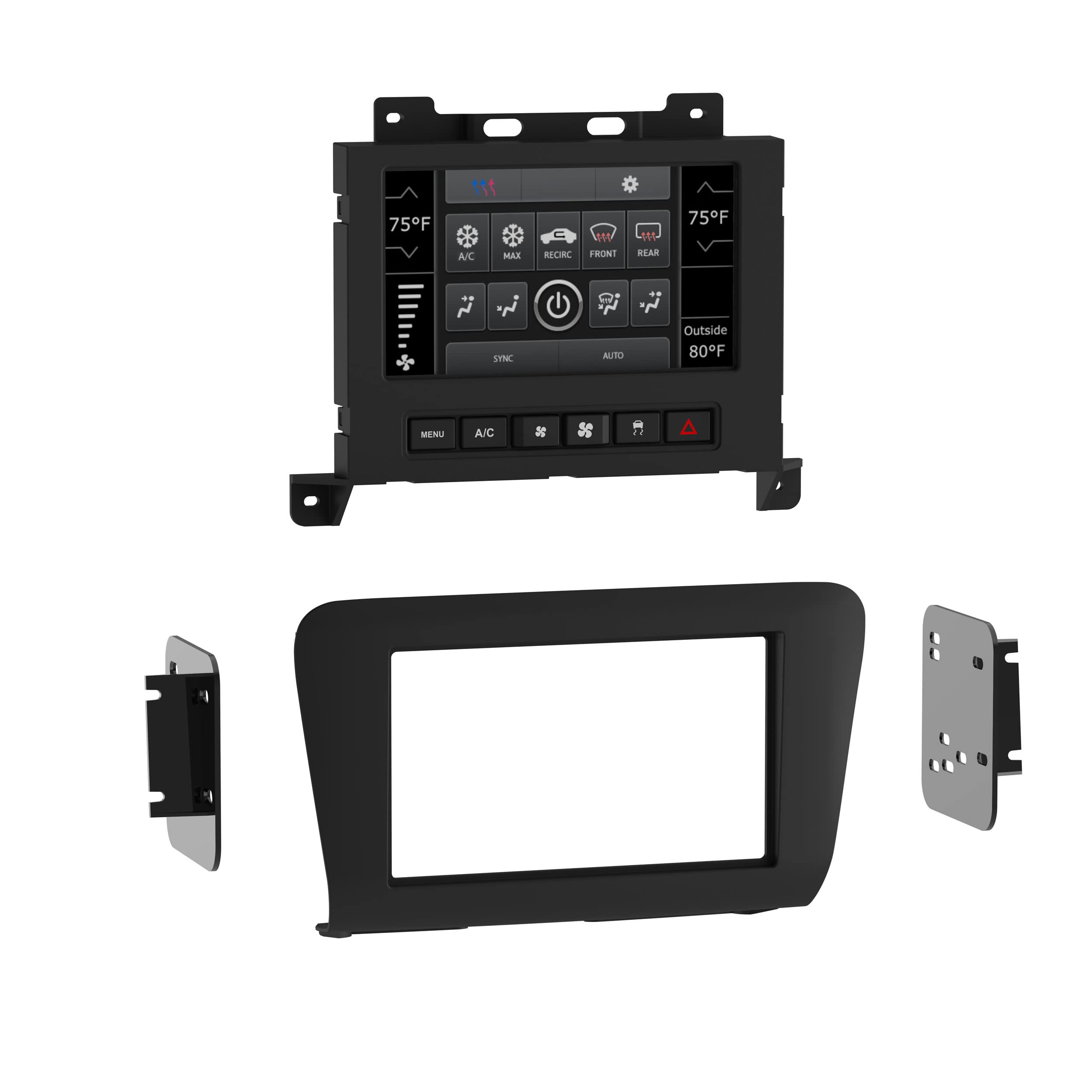 METRA 95-6552B Car Stereo Dash Kit for Dodge Charger 2015-2023 | Seamless Audio System Installation | Perfect for Upgrading Factory Radio to Aftermarket Head Unit