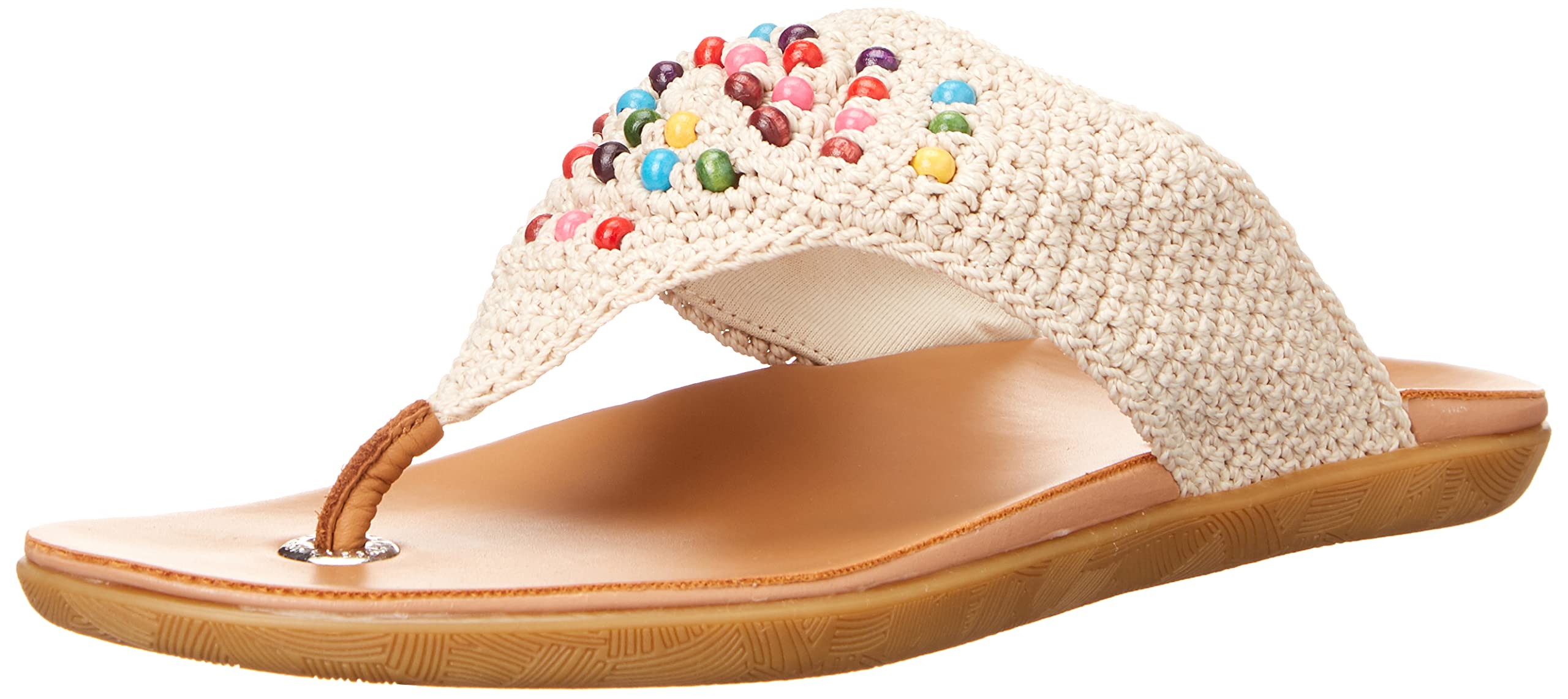 The Sak Shana Crochet Slip-On Thong Sandals - Comfortable Boho Beach Sandals for Women | Perfect for Summer, Vacation & Casual Outings