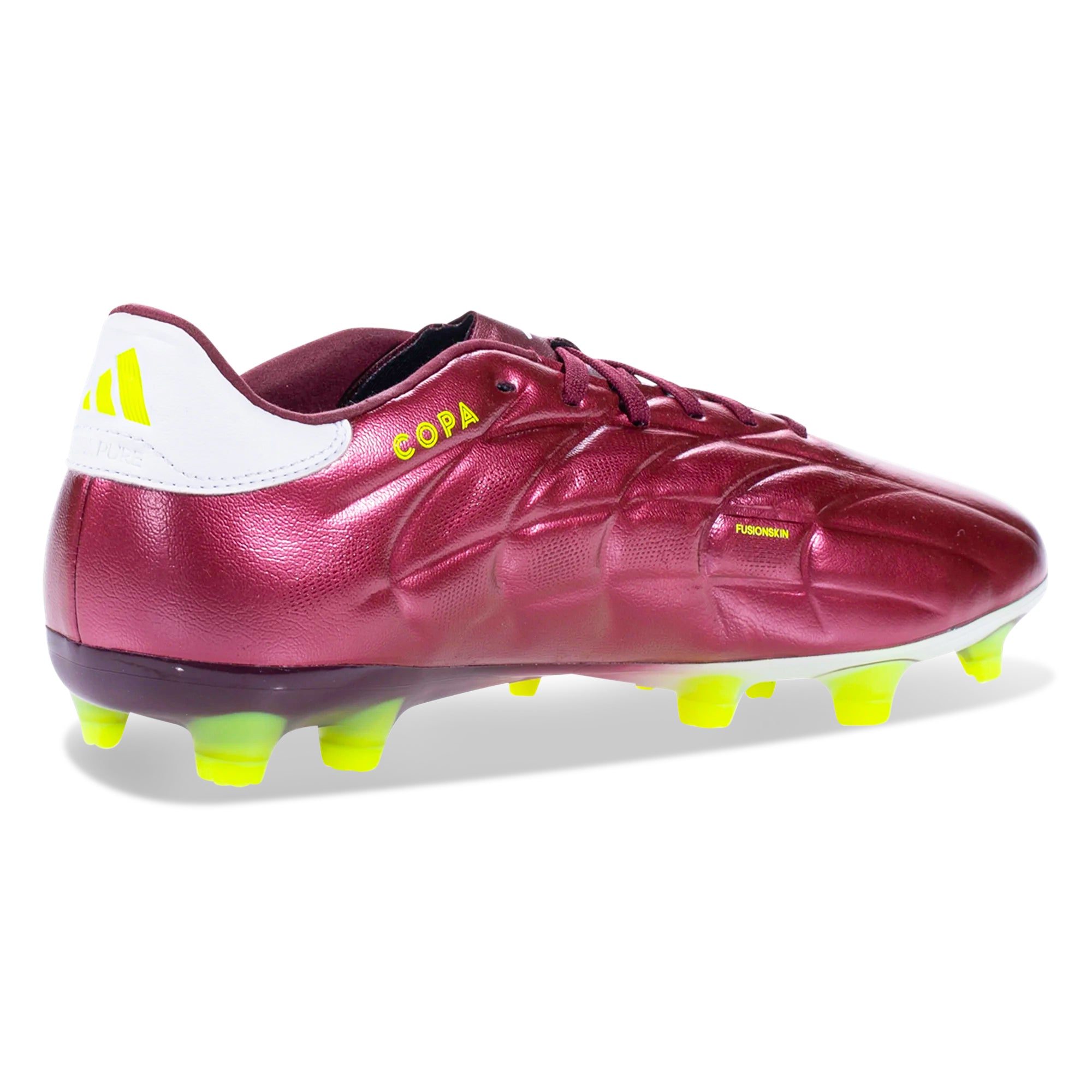 adidas Copa Pure 2 Pro FG Soccer Cleats - Shadow Red | Firm Ground Football Boots for Men | Perfect for Professional Matches & Training