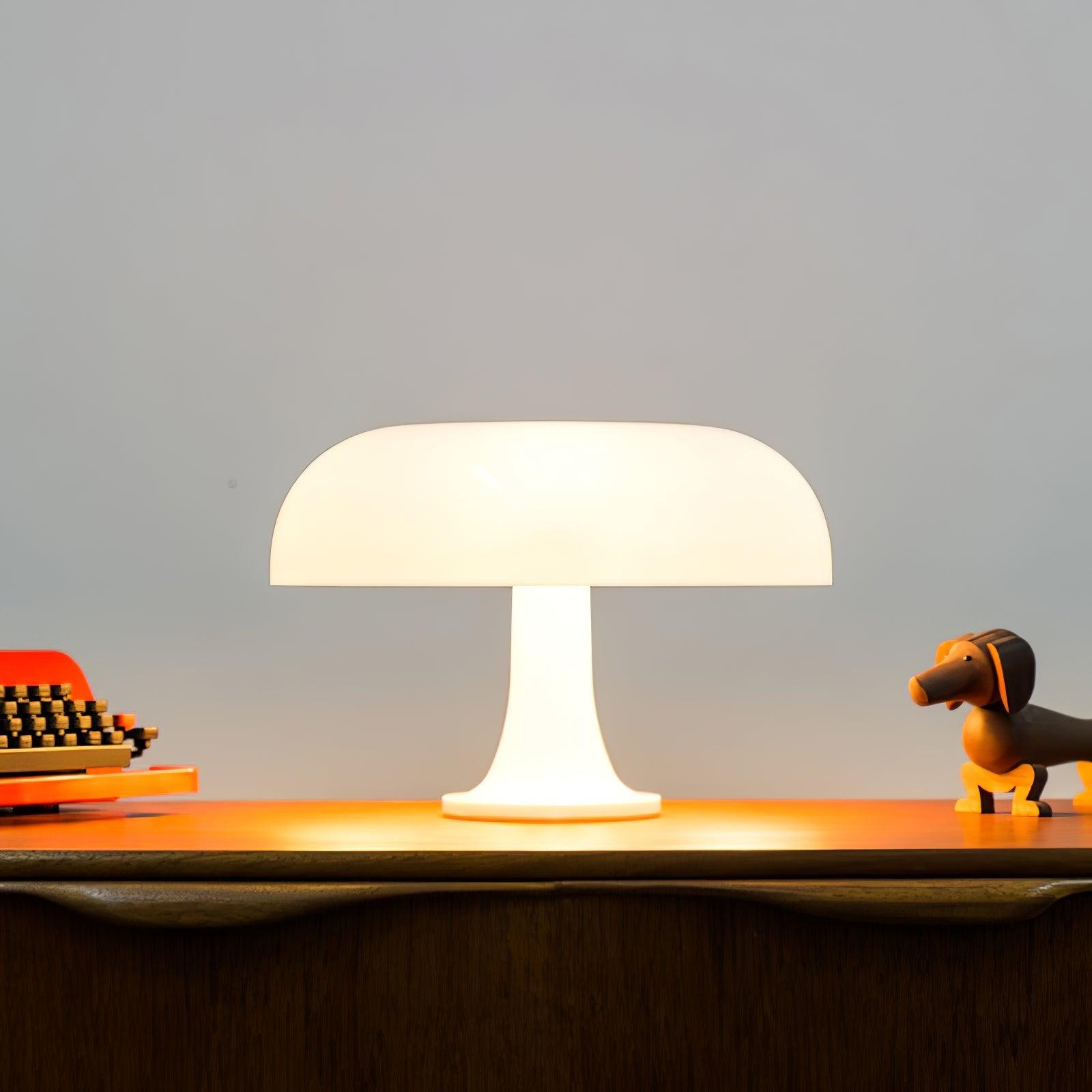 Playful Mushroom Table Lamp - Cute Night Light for Kids Room, Nursery & Bedroom Decor - Perfect for Bedside, Study Desk & Cozy Reading Nook
