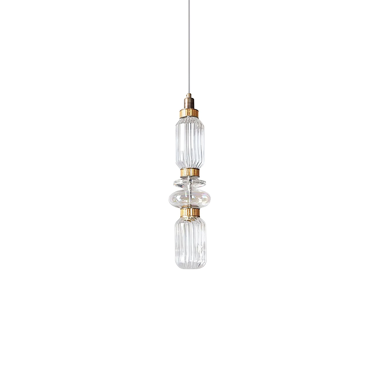 Elegant Ballet Pendant Light - Modern Glass Ceiling Lamp for Living Room, Bedroom & Dining Room - Perfect for Home Decor and Ambient Lighting