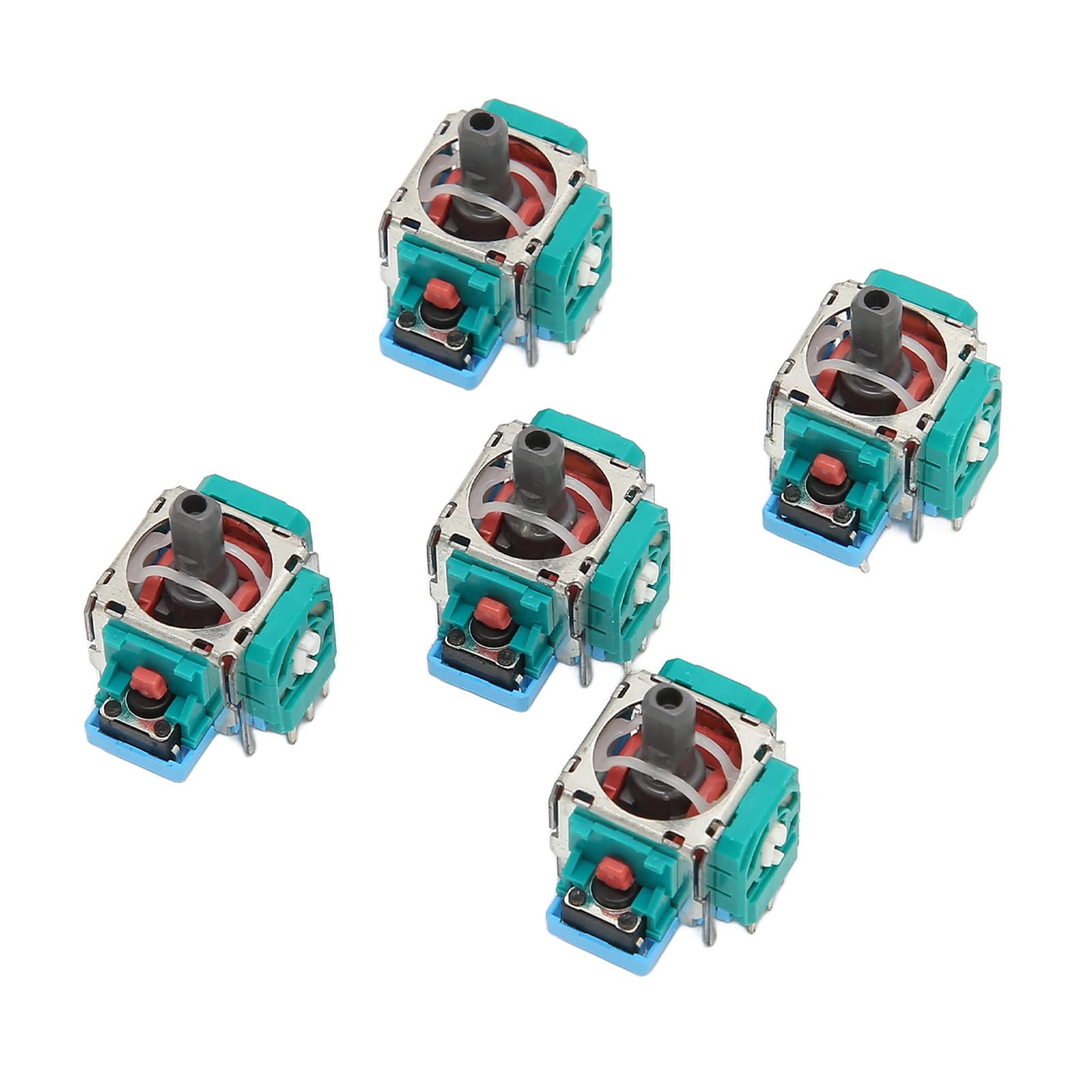 5pcs Replacement Joystick for PS5 Controller - New Analog Thumbstick, Compact & Precise 3D Game Stick, Rocker Module for PS5 - Perfect for Gaming, DIY Repairs & Controller Upgrades