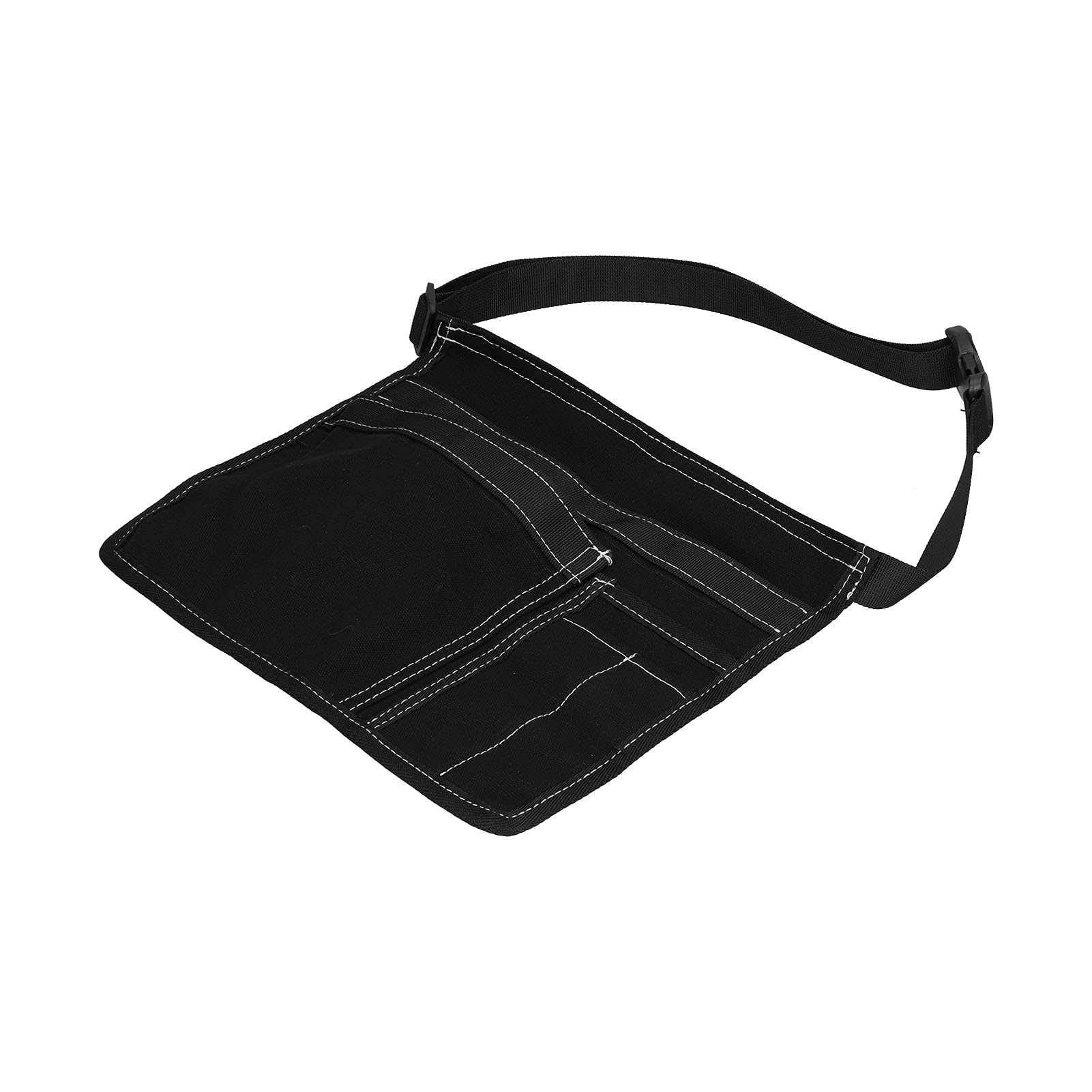 **Heavy Duty Tool Waist Bag - Durable Tool Pouch & Belt for Electricians, Gardeners, Climbers & Outdoor Work (Black) - Perfect for Construction, Hiking & DIY Projects**