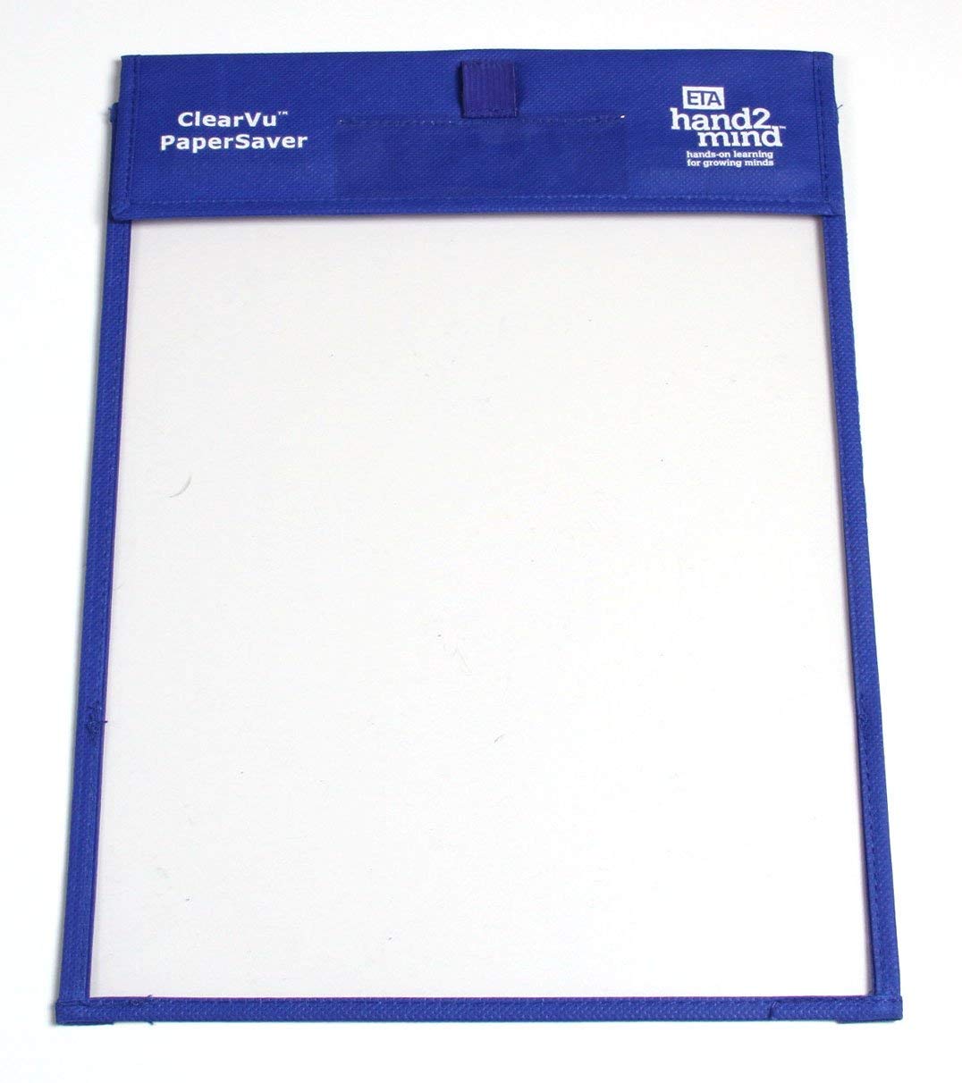 hand2mind Reusable Heavy Duty Clear-Vu Dry Erase Pockets - 10 Pack for Classroom, Office & Home | Teacher & Student Supplies for Whiteboard Practice, Homework, Presentations & Organization
