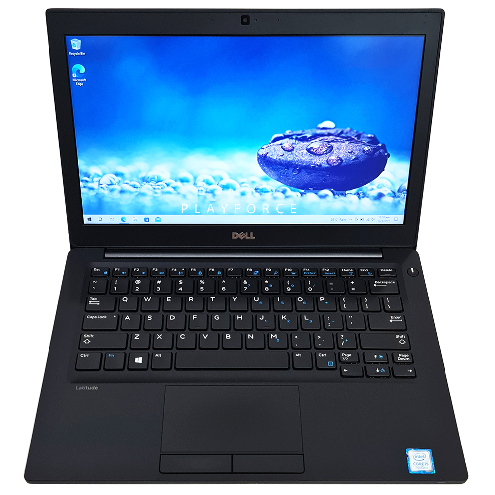 Dell Latitude 7280 Laptop - Intel Core i5-7300U, 8GB RAM, 128GB SSD, 12 Inch HD Display | Lightweight Business Notebook for Office Work, Remote Learning & Travel