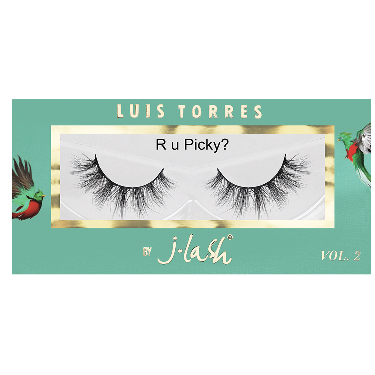 Premium Faux Mink Eyelashes - Luis Torres x JLASH Vol.2 | Natural Look False Lashes for Women | Perfect for Weddings, Parties & Special Occasions