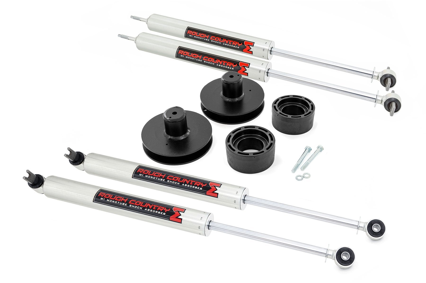 2 Inch Lift Kit for Jeep Wrangler TJ (1997-2006) & Wrangler Unlimited (2004-2006) - M1 Series 65840 - Off-Road Suspension Upgrade for Enhanced Performance