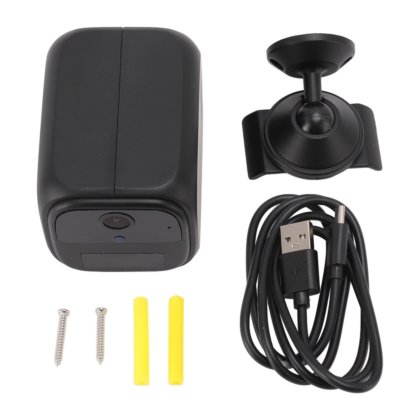 1080P Security Camera with 120° Wide Angle & Night Vision - Instant Alarm for Store Surveillance - Ideal for Retail Shops, Warehouses & Home Security Monitoring