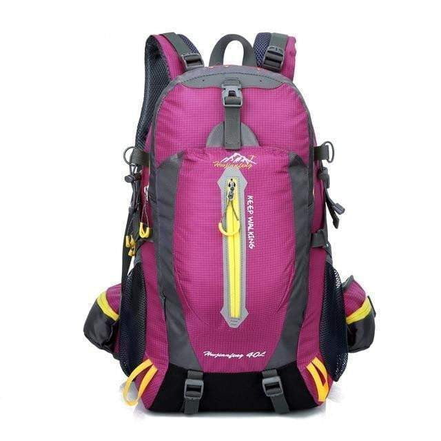 Waterproof 40L Climbing Backpack - Lightweight Outdoor Sports Rucksack for Hiking, Trekking, Camping & Travel | Durable Gear for Mountain Adventures & Daily Commute