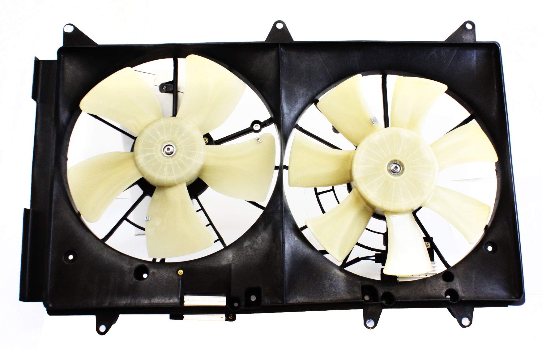 Evan-Fischer Radiator Fan Assembly with Controller for Mazda CX-7 2007-2009 - Perfect for Engine Cooling & Overheating Prevention