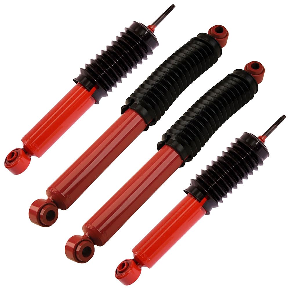 Toyota 4Runner Tacoma Pickup 1986-1995 Front & Rear MonoMax Shock Absorbers & Struts - BuyAutoParts 77-62995C0 - Improve Ride Comfort for Off-Roading & Daily Driving