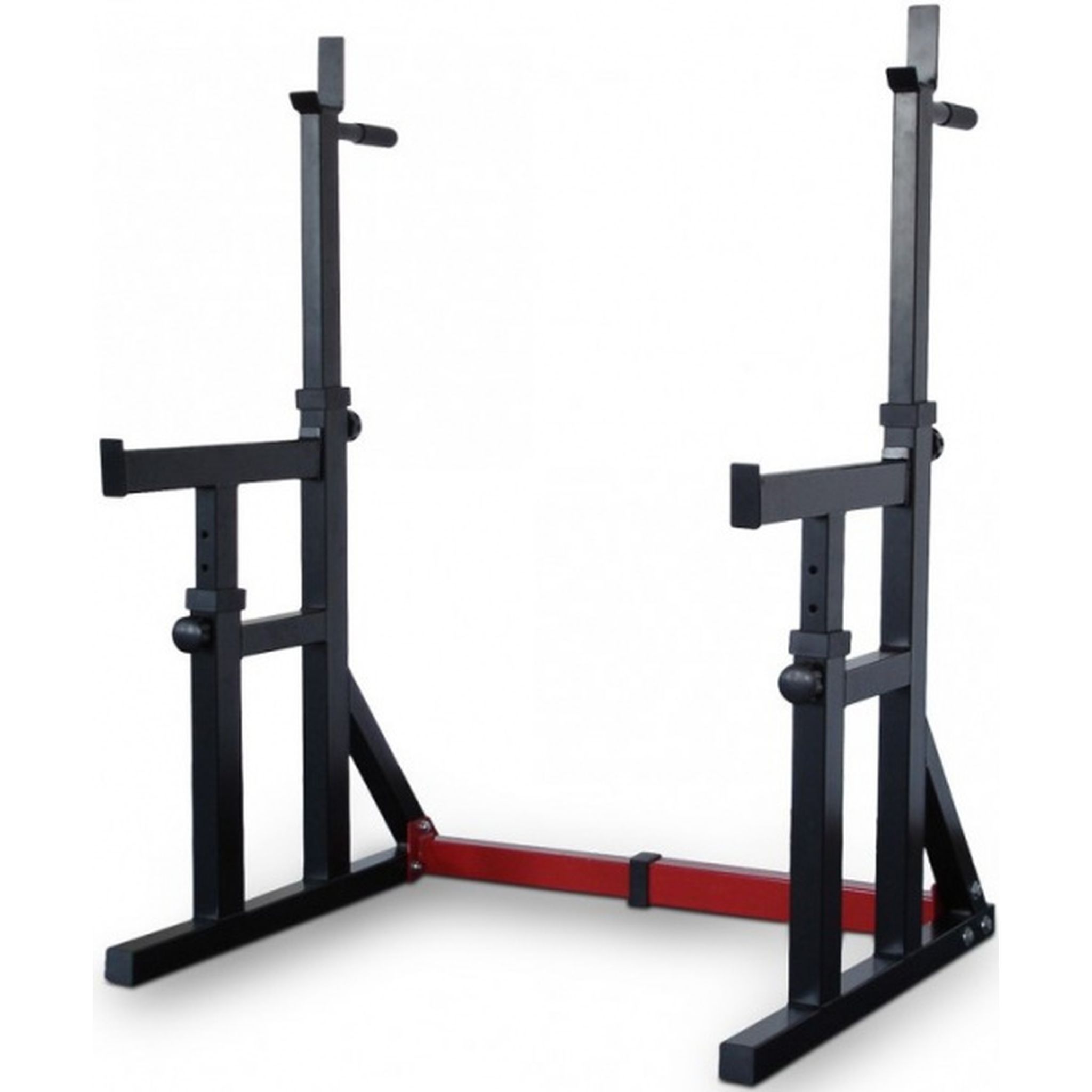 Bodyworx L415 Adjustable Squat Rack for Home Gym - Heavy Duty Power Cage with Safety Bars for Weightlifting & Strength Training - Perfect for Squats, Bench Press & CrossFit Workouts