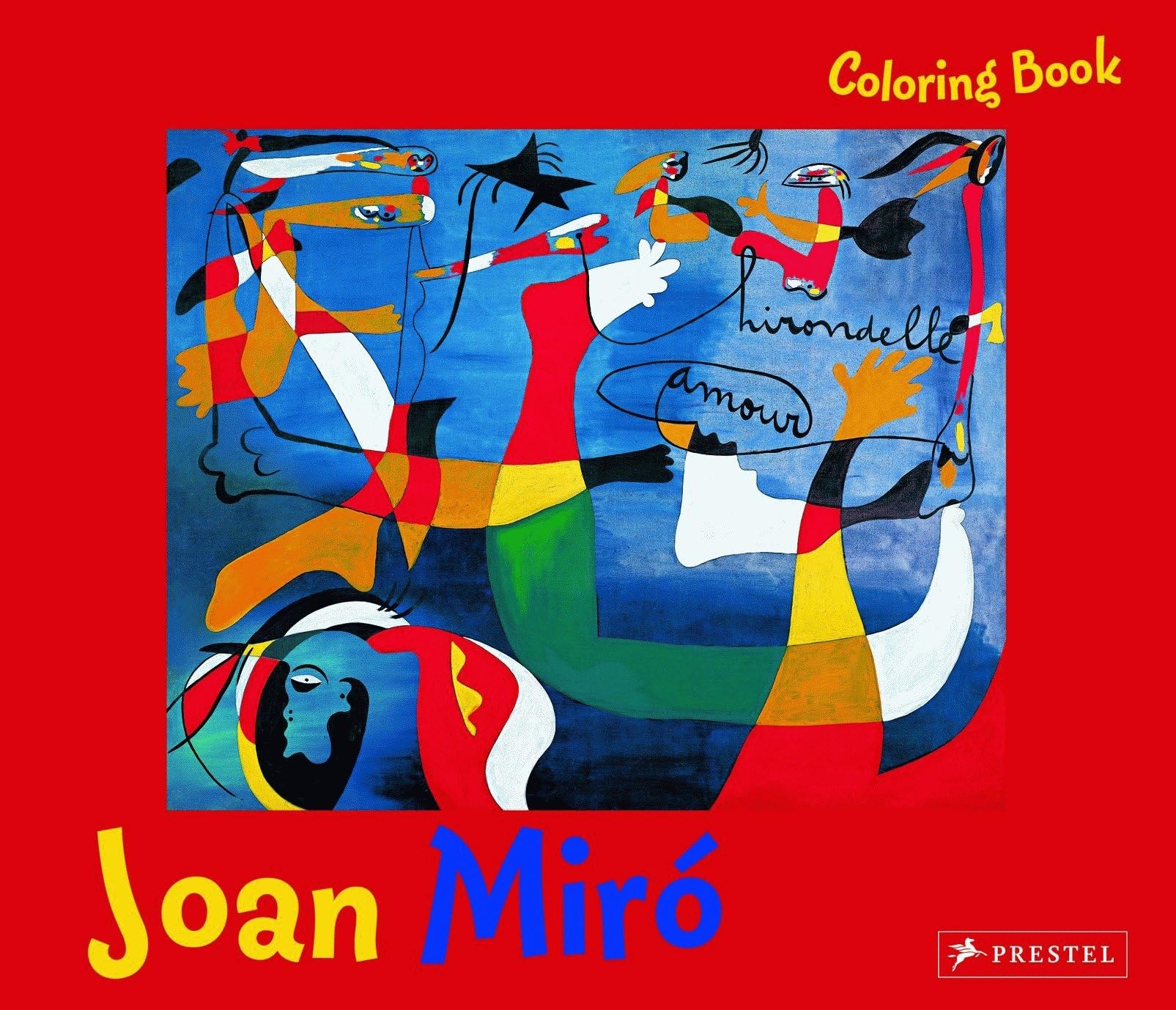 Joan Miro Coloring Book for Adults - Relaxing Art Therapy & Stress Relief Activity - Perfect for Home, Office & Travel