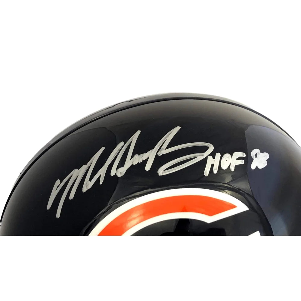Mike Singletary Signed Chicago Bears Full Size Helmet with JSA COA - Authentic NFL Collectible for Fans, Man Cave Decor, and Sports Memorabilia Display