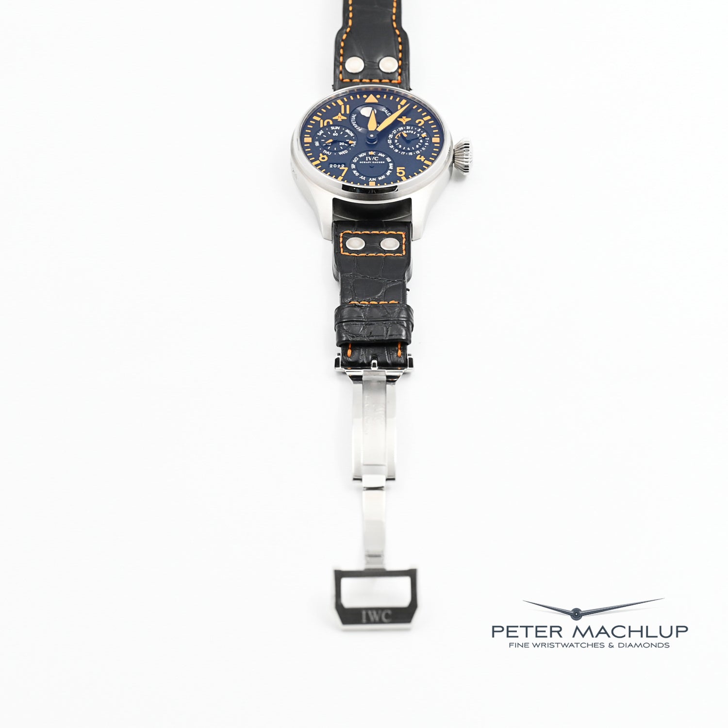 IWC Big Pilot Perpetual Calendar Watch 2010 - Luxury Men's Automatic Timepiece for Aviation & Business Professionals