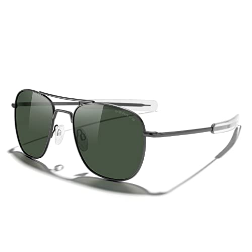 Gun Frame/Green Polarized Lens