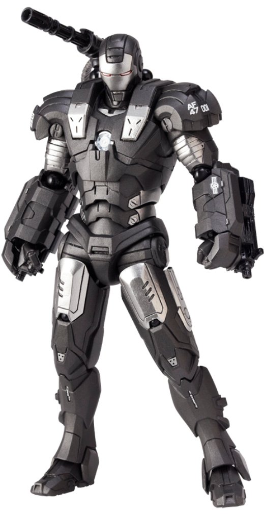 Kaiyodo Iron Man Revoltech War Machine Action Figure #031 - Highly Poseable Sci-Fi Collectible for Display & Play | Perfect for Marvel Fans & Toy Collectors