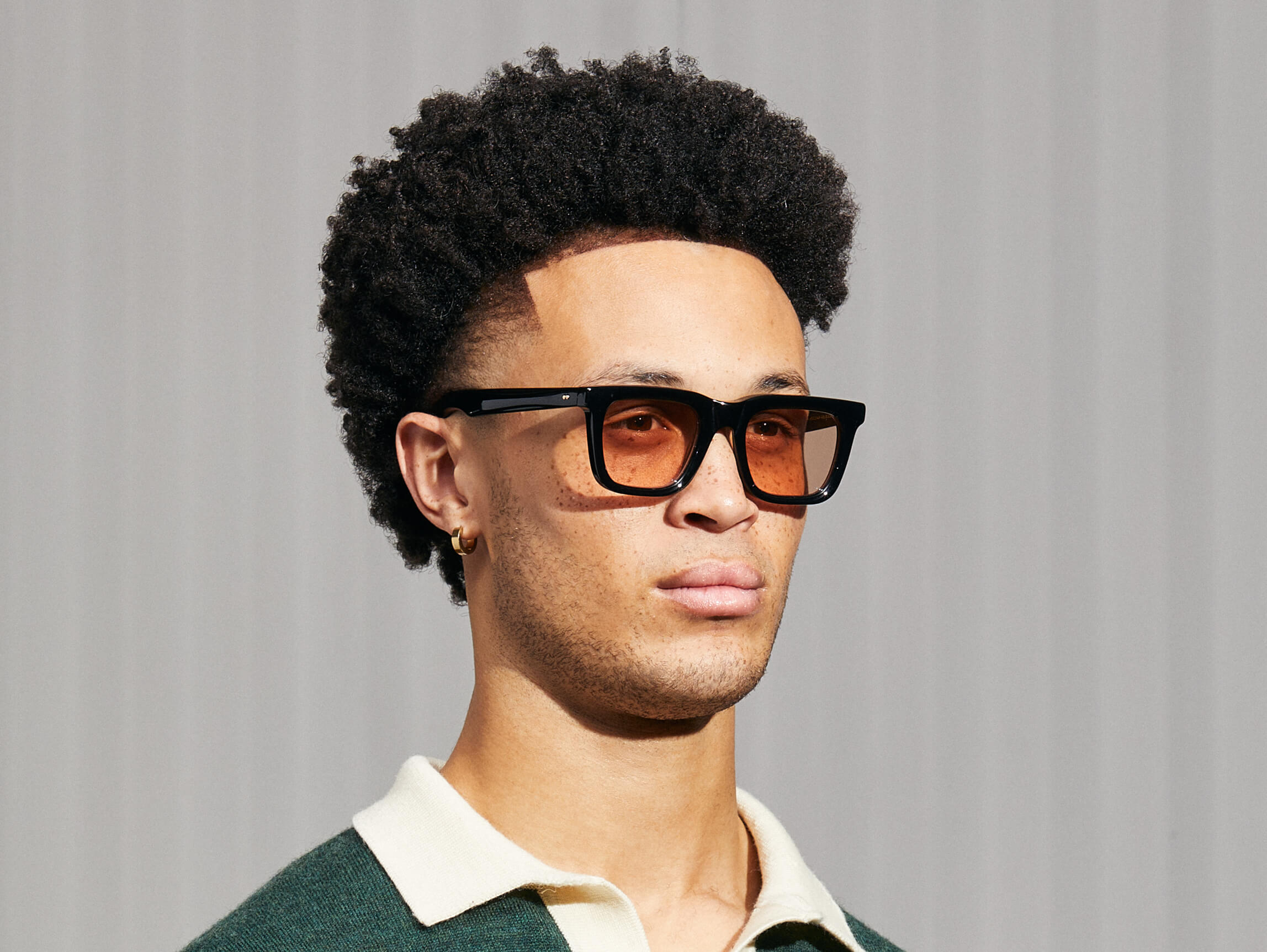 RIZIK BLACK Sunglasses with Custom Made Tints™ - Polarized UV Protection for Outdoor Sports & Driving