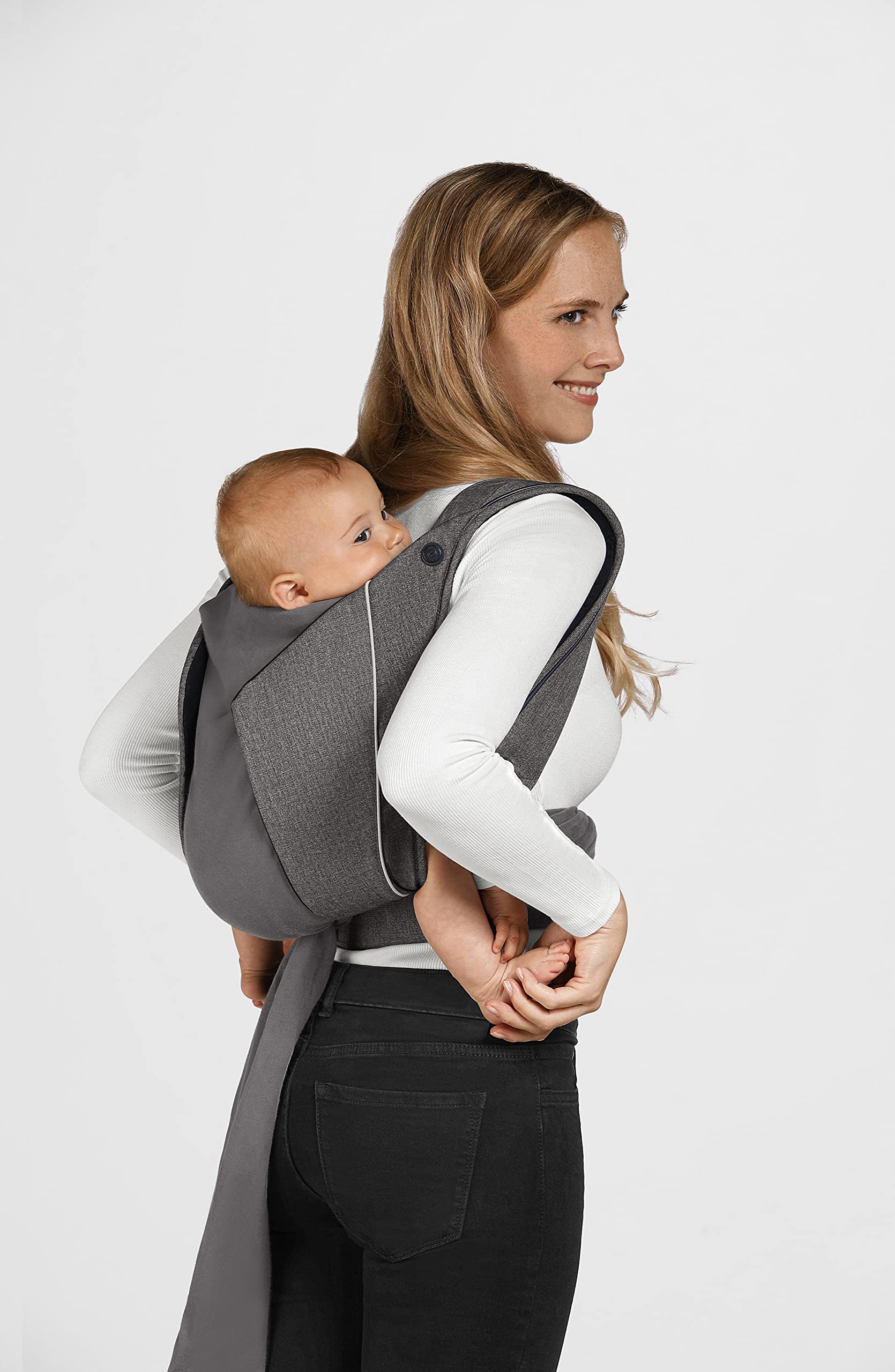 Cybex by KK One Love Collection Yema Baby Carrier - Adjustable & Ergonomic Infant Sling for Newborn to Toddler - Perfect for Hands-Free Parenting, Shopping & Outdoor Adventures